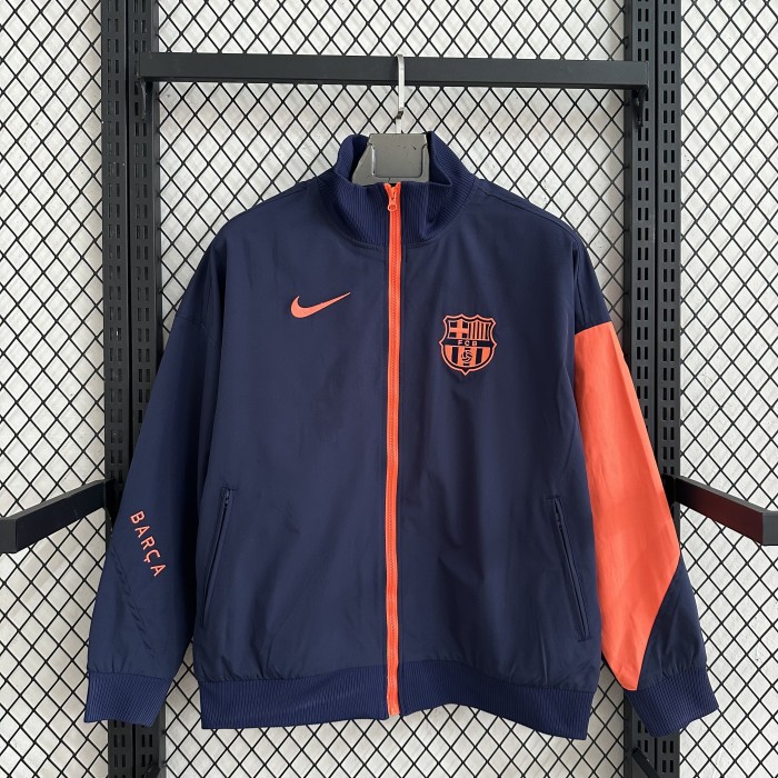 25-26 BAR Royal Bule&Orange Windbreaker