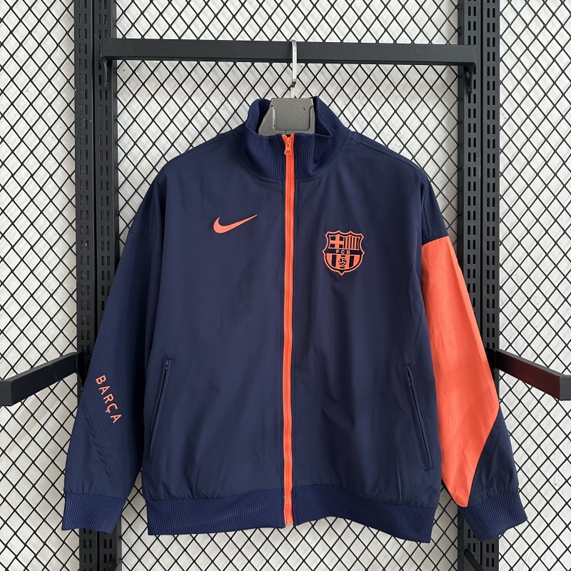25-26 BAR Royal Bule&Orange Windbreaker