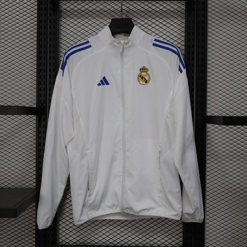 25-26 RMA White Windbreaker