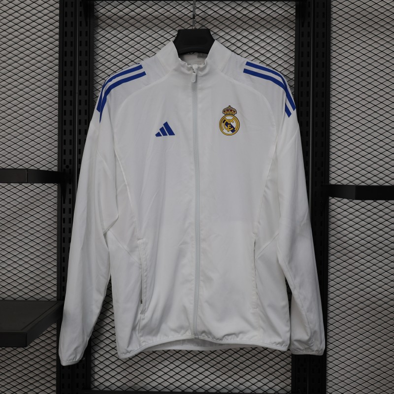 25-26 RMA White Windbreaker