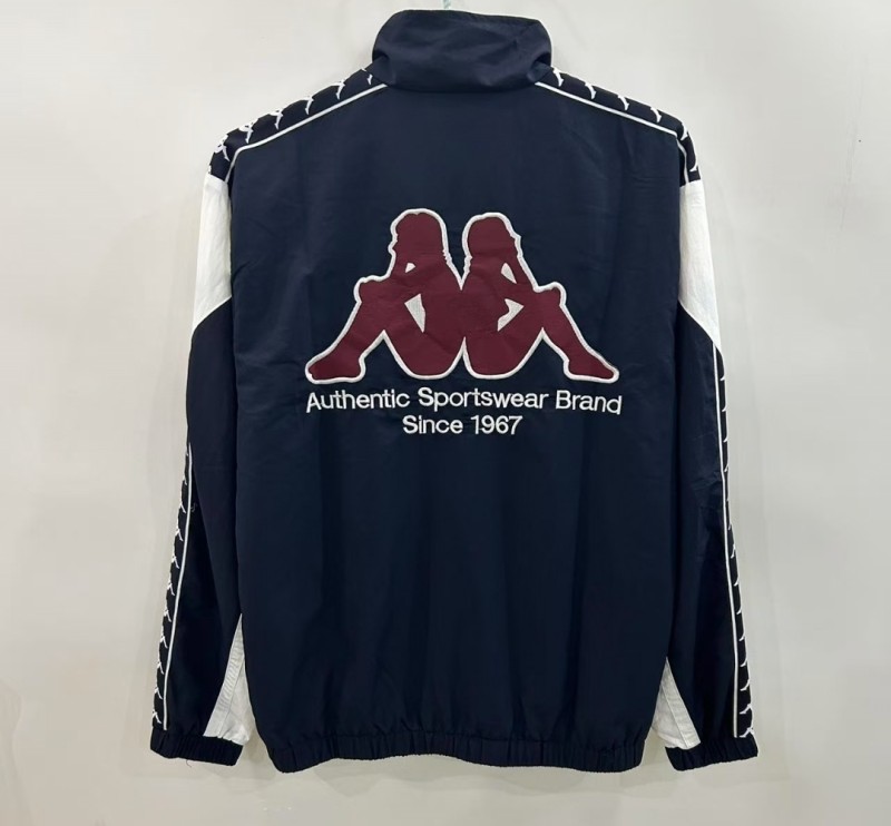1976 ARS Black Embroidery Windbreaker