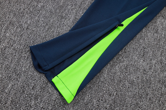 25-26 Brazil Royal Blue Half Pull Tracksuit (半拉链)