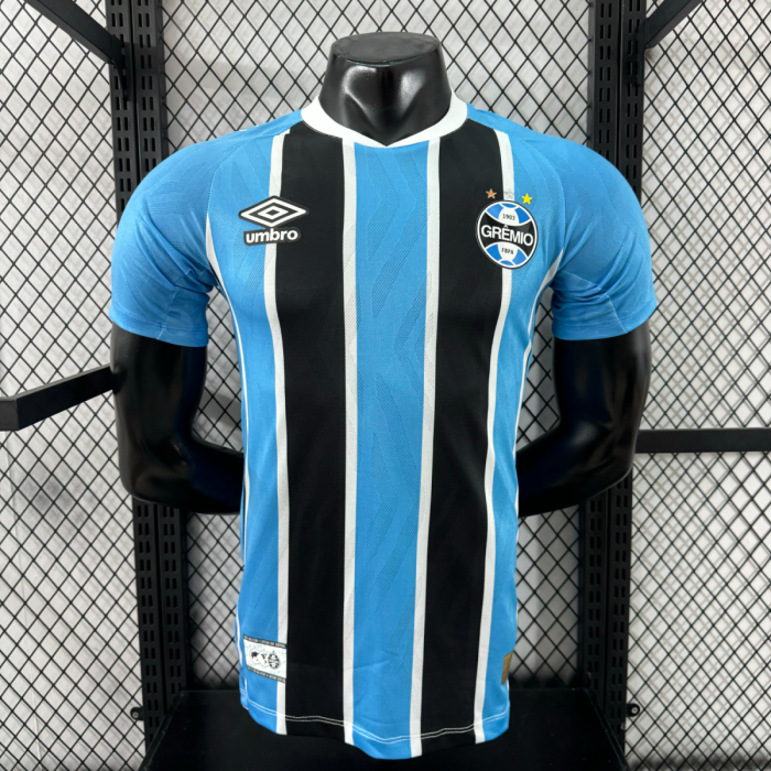 25-26 Gremio Home Player Version Soccer Jersey