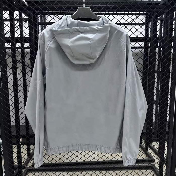 25-26 Sao Paulo Grey Windbreaker