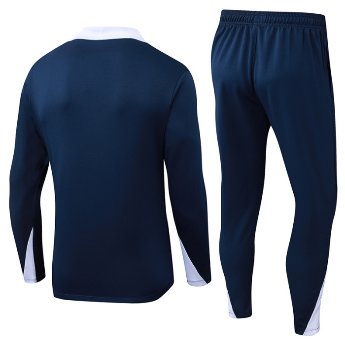 25-26 INT Royal Blue Half Pull Tracksuit (半拉链)