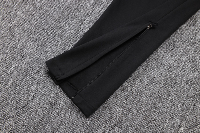 25-26 Real Betis Black Half Pull Tracksuit (半拉链）