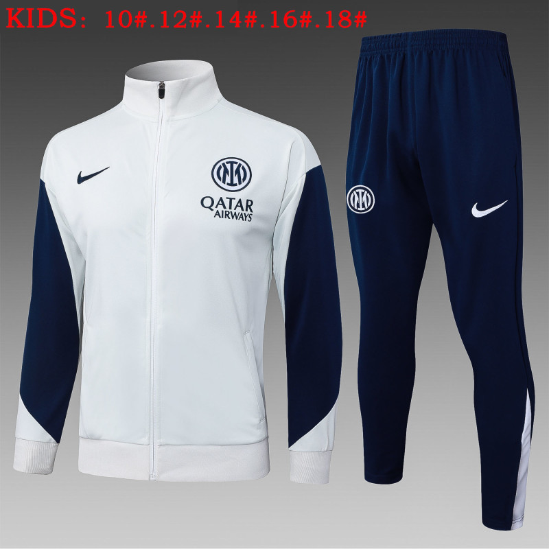 25-26 INT Kids Beige Jacket Tracksuit
