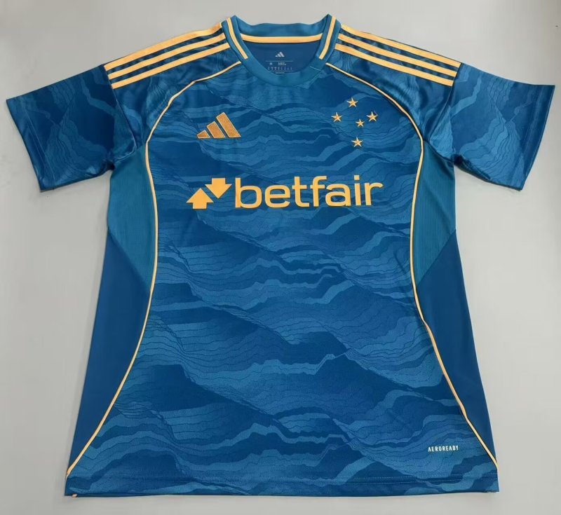 25-26 Cruzeiro Third Away Fans Soccer Jersey