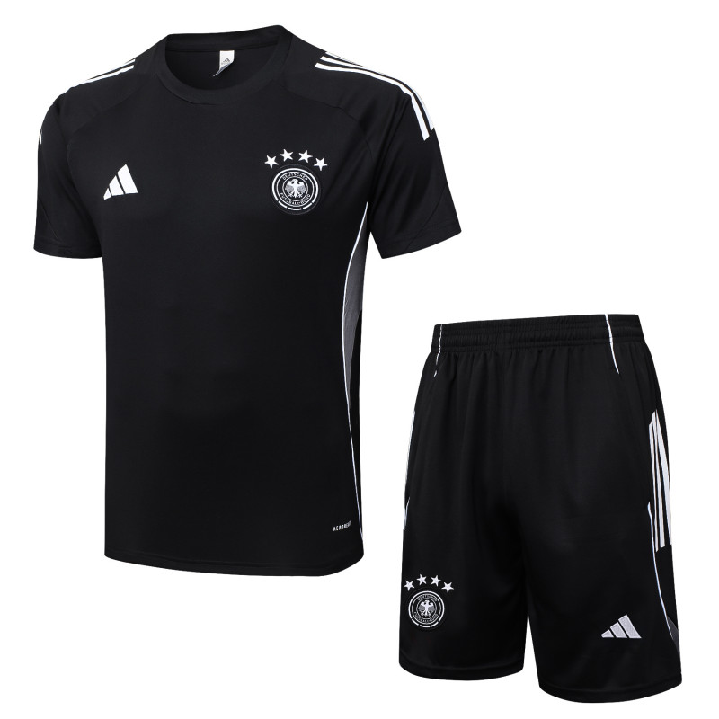 25-26 Germany Black Training Short Suit
