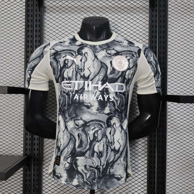 25-26 Man City Special Edition Player Version Soccer Jersey
