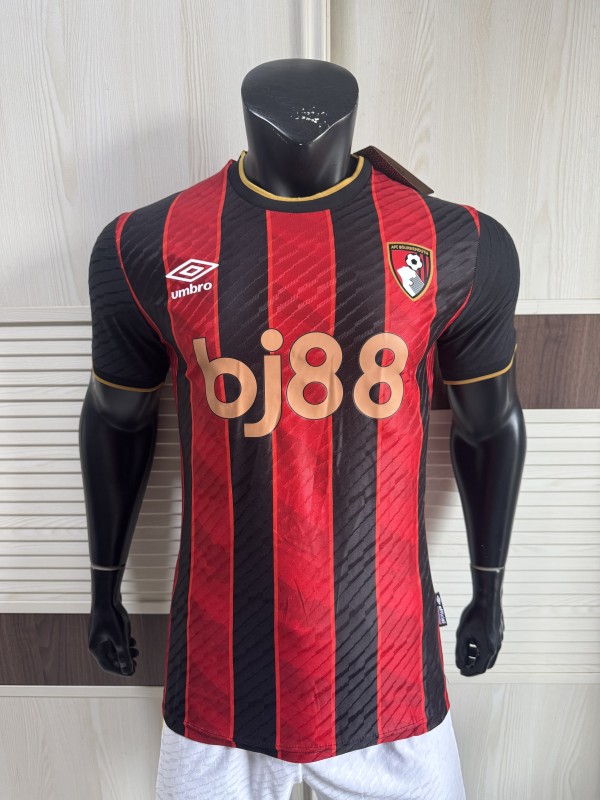 25-26 Bournemouth Home Player Version Soccer Jersey