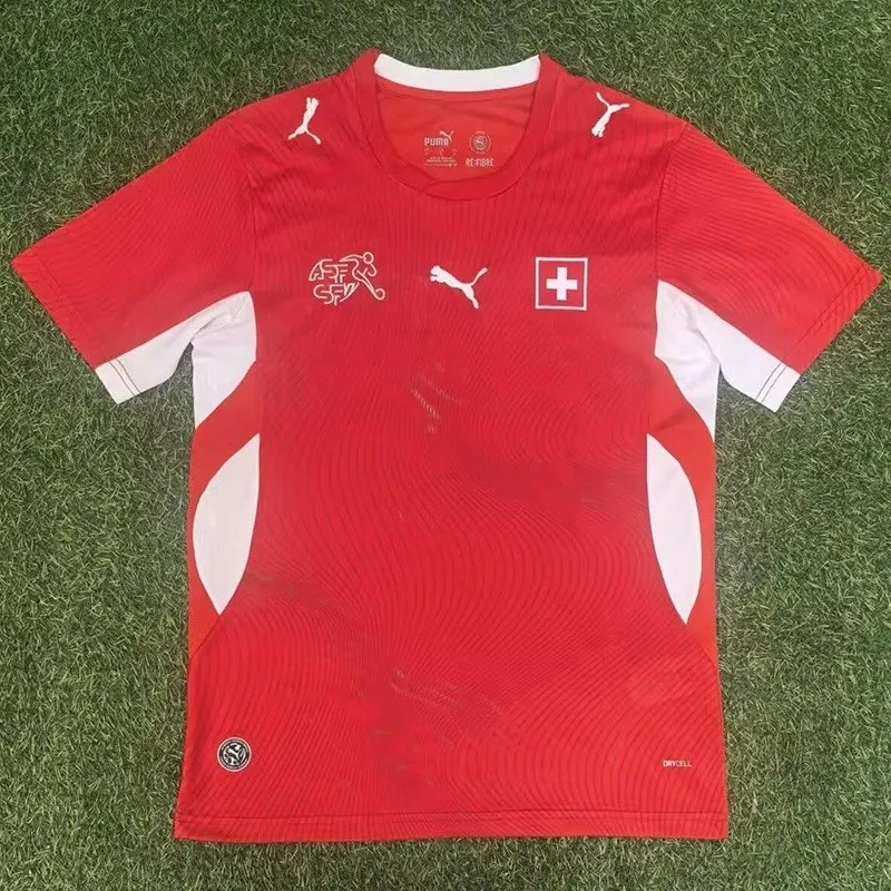 26-27 Switzerland Home Fans Soccer Jersey