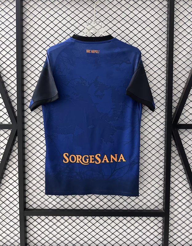 25-26 Napoli Halloween Blue Special Edition Fans Soccer Jersey