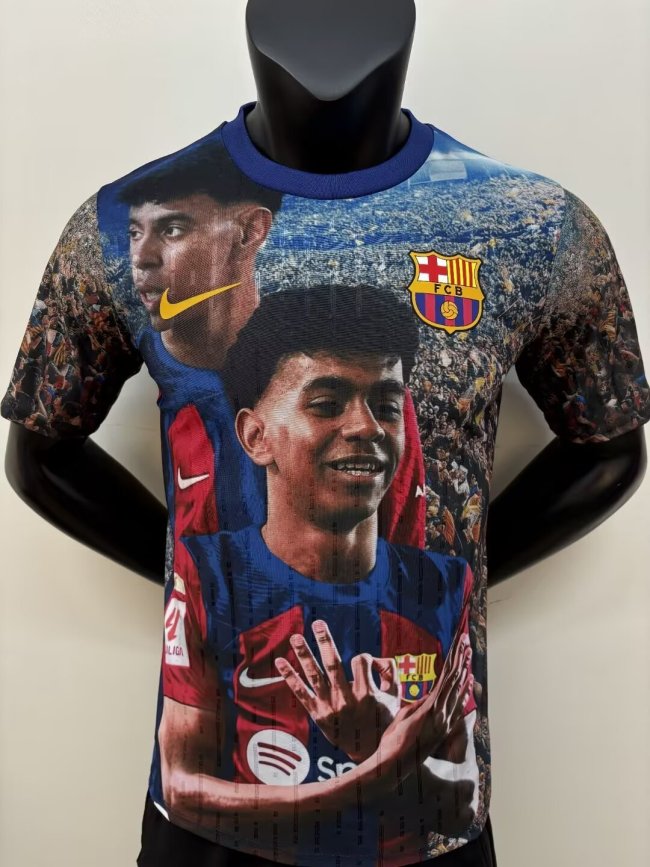 25-26 BAR LAMINE YAMAL #10 Player Version Soccer Jersey