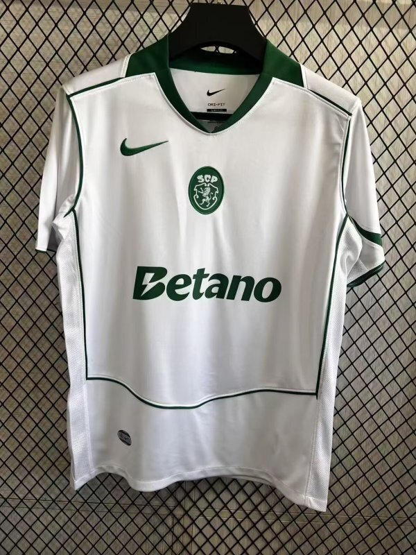 25-26 Sporting Lisbon White Fans Soccer Jersey