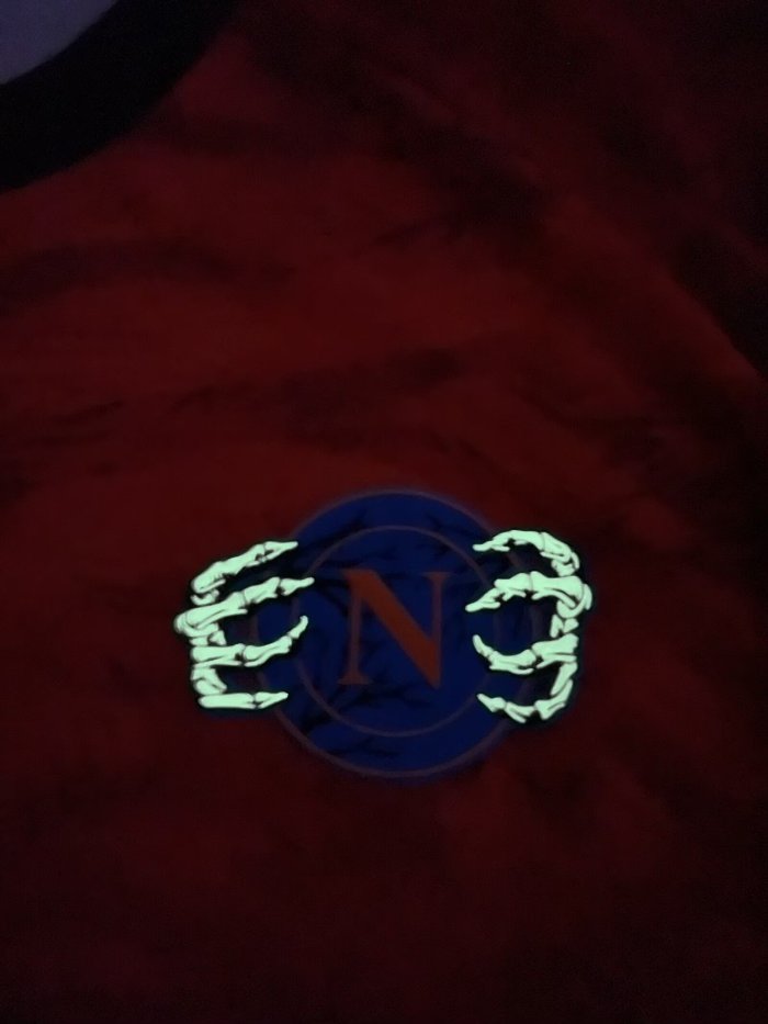 25-26 Napoli Halloween Red Special Edition Fans Soccer Jersey