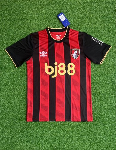 25-26 Bournemouth Home Fans Soccer Jersey