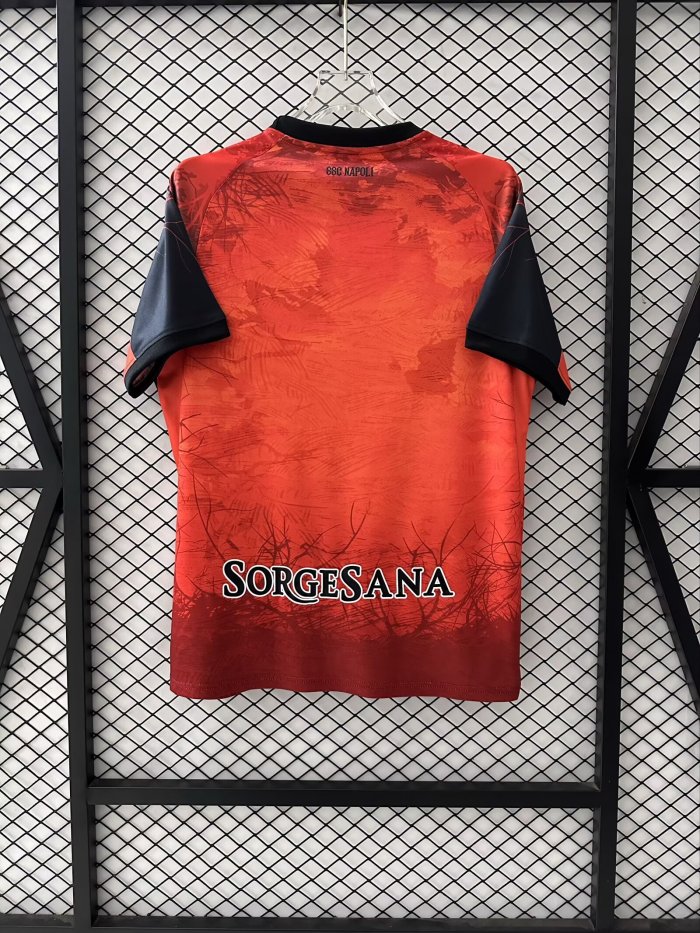 25-26 Napoli Halloween Red Special Edition Fans Soccer Jersey