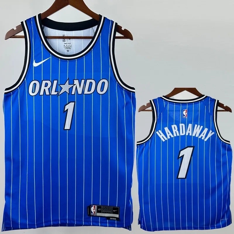 25-26 Magic HARDAWAY #1 Blue Top Quality NBA Jersey