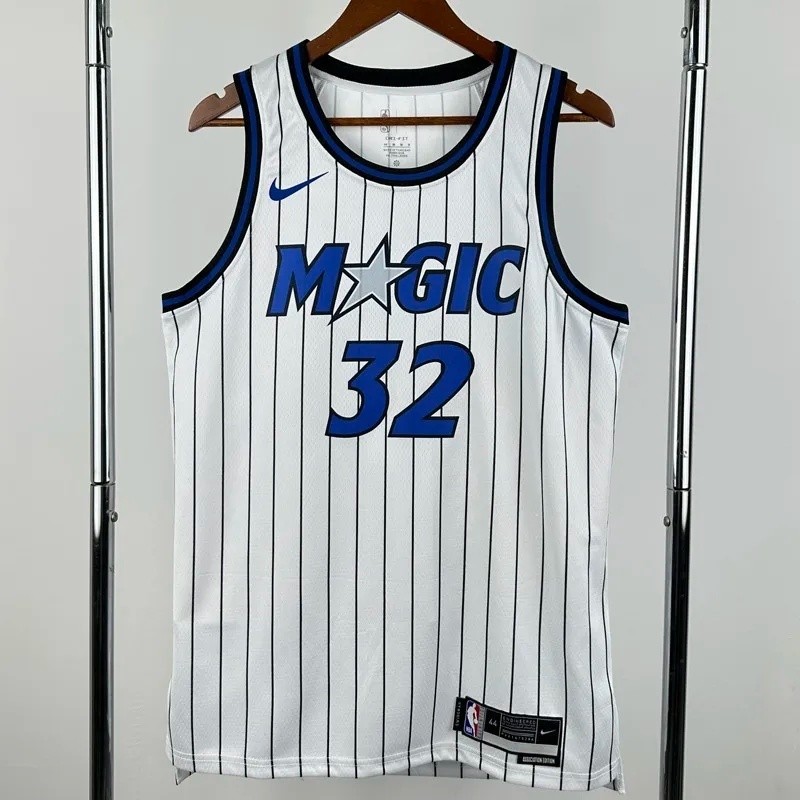 25-26 Magic O'NEAL #32 White Top Quality NBA Jersey
