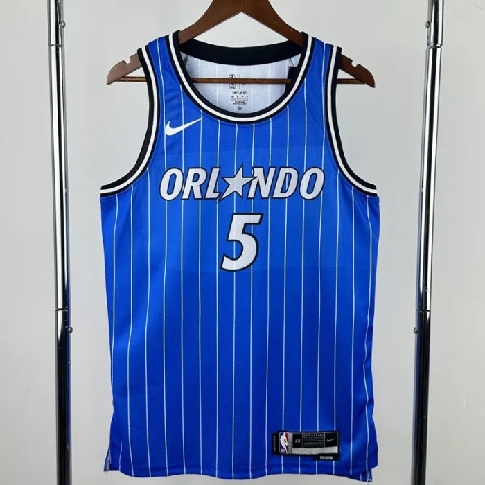 25-26 Magic BANCHERO #5 Blue Top Quality NBA Jersey