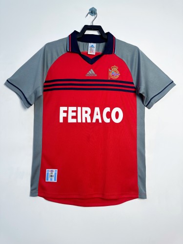 1998-1999 La Coruna Away Retro Soccer Jersey