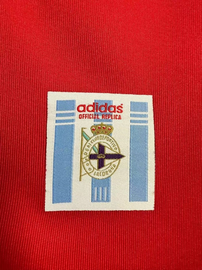 1998-1999 La Coruna Away Retro Soccer Jersey
