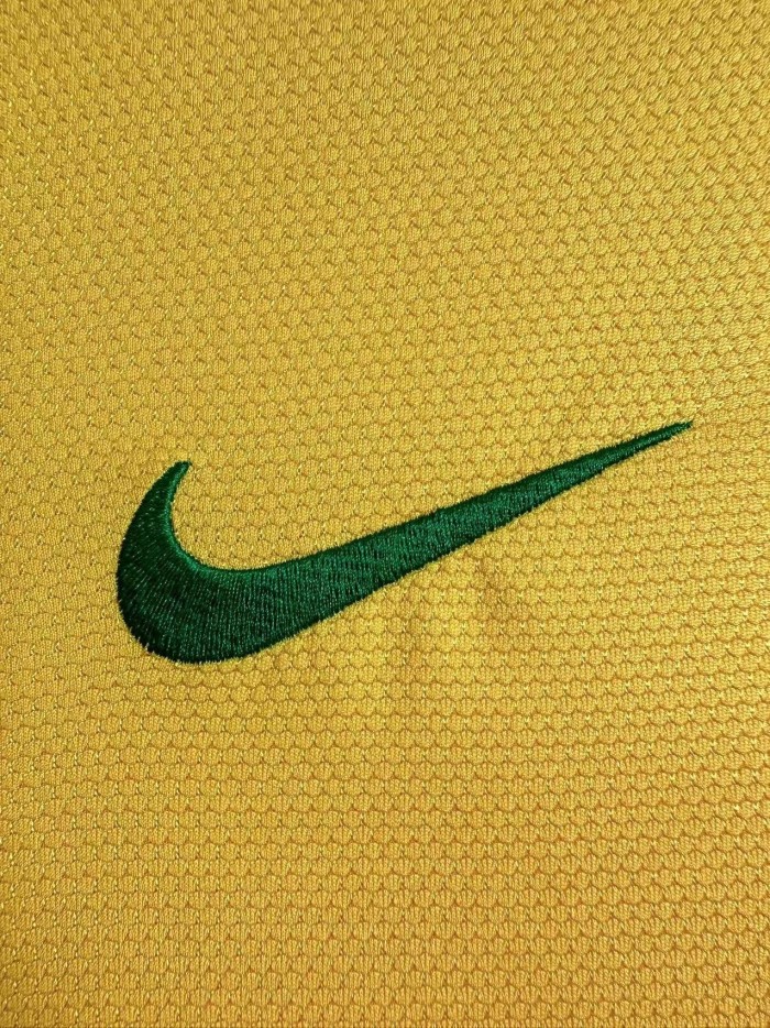 2012-13 Brazil Home Retro Soccer Jersey
