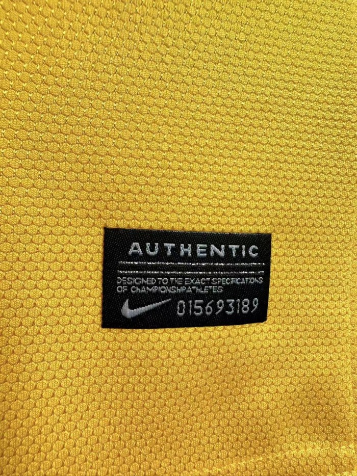 2012-13 Brazil Home Retro Soccer Jersey
