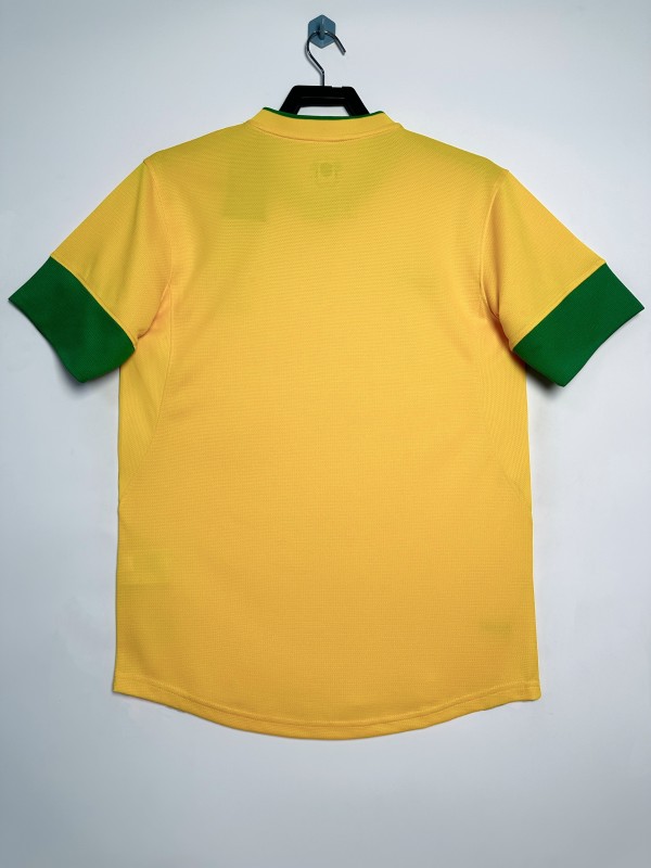 2012-13 Brazil Home Retro Soccer Jersey