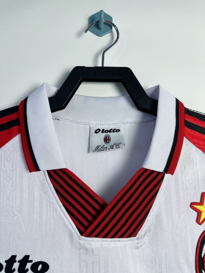 1997-98 ACM White Special Edition Retro Soccer Jersey