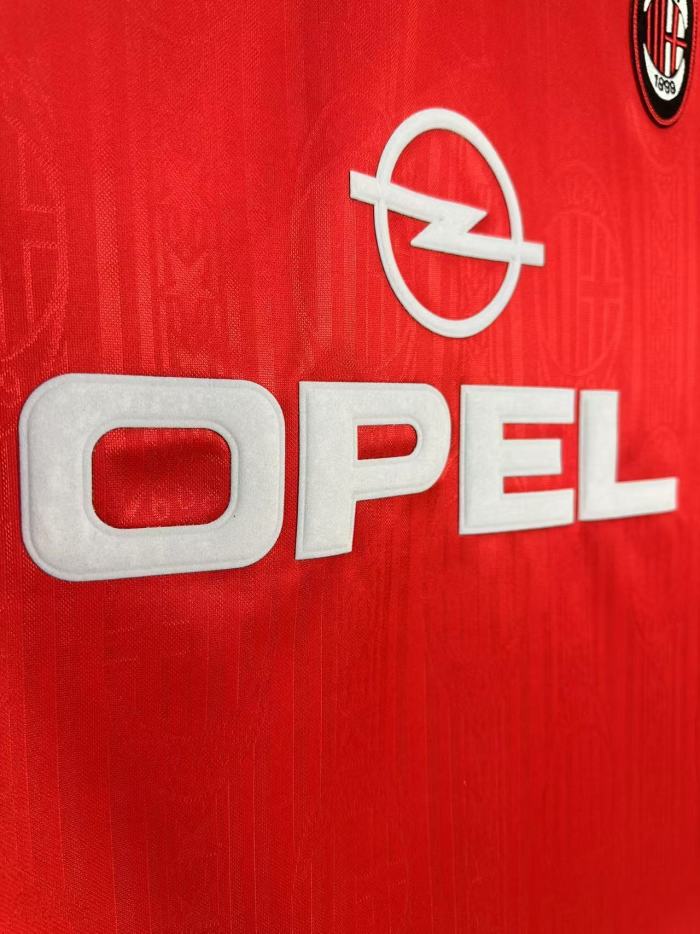 1997-98 ACM Red Special Edition Retro Soccer Jersey