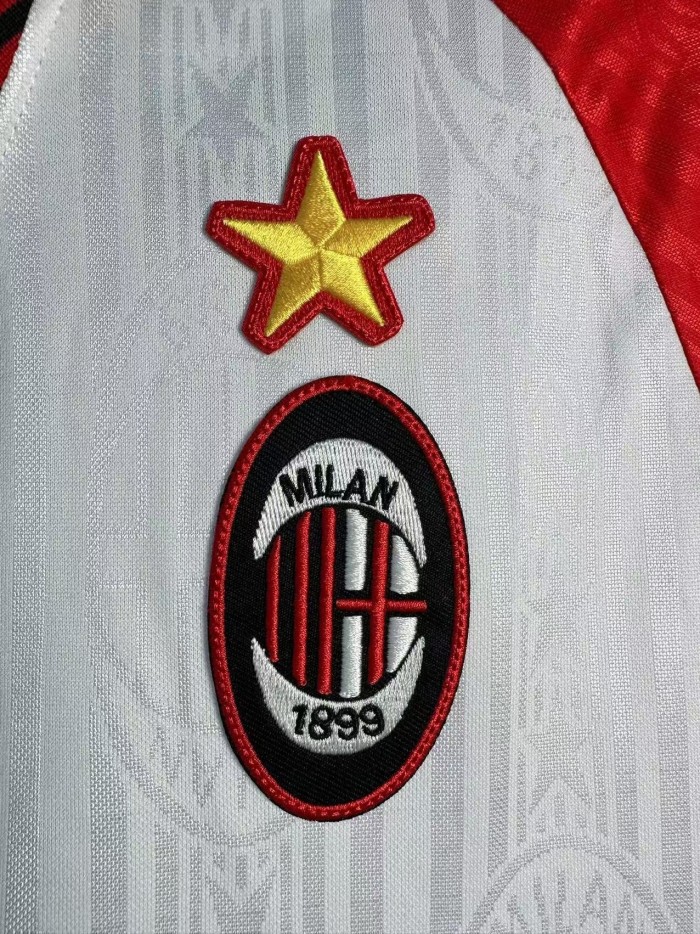 1997-98 ACM White Special Edition Retro Soccer Jersey