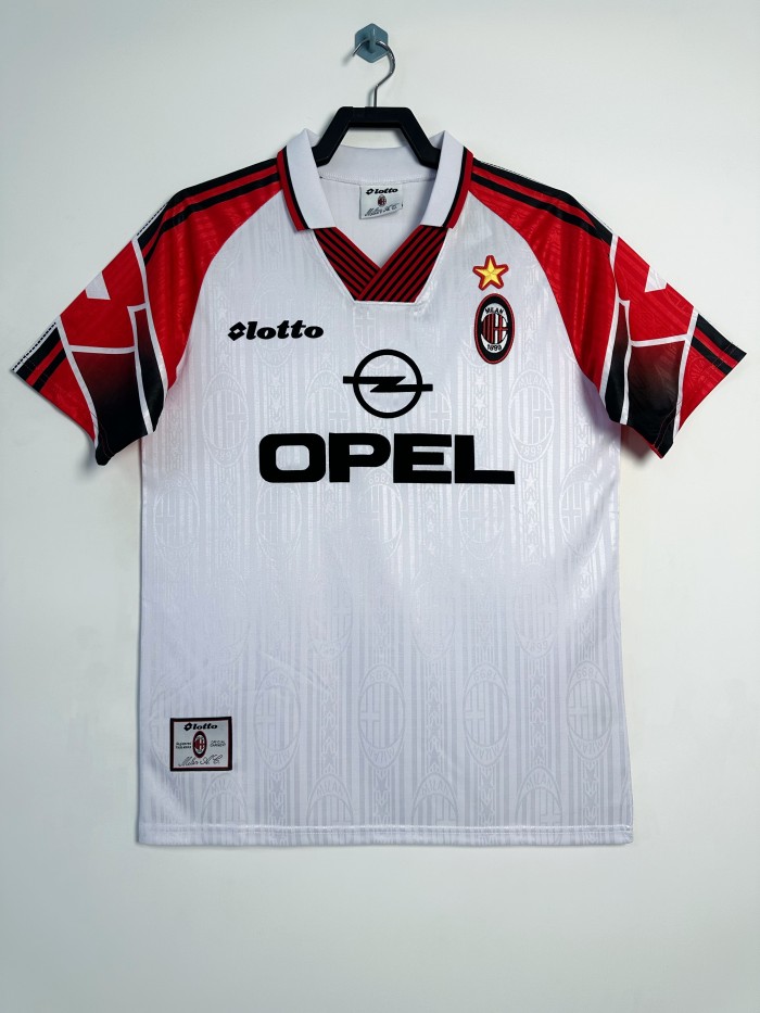 1997-98 ACM White Special Edition Retro Soccer Jersey