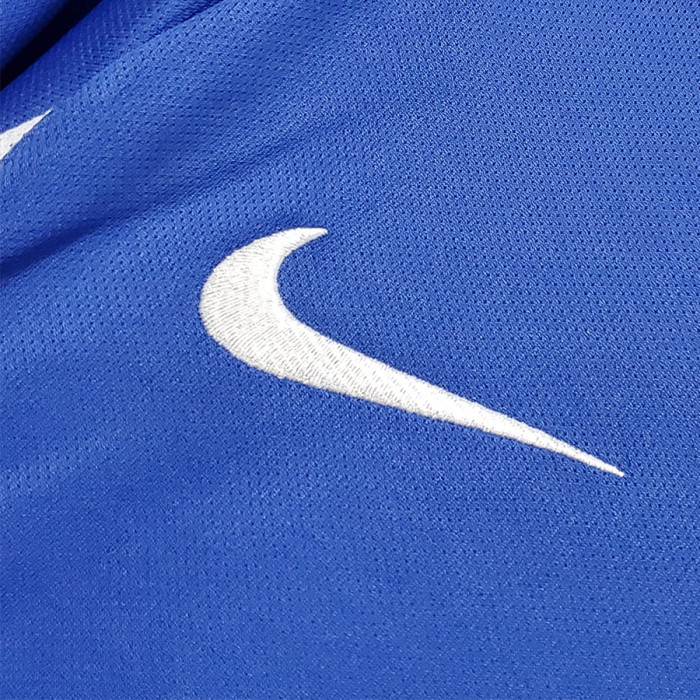 2002 Brazil Away Retro Long Sleeves Soccer Jersey