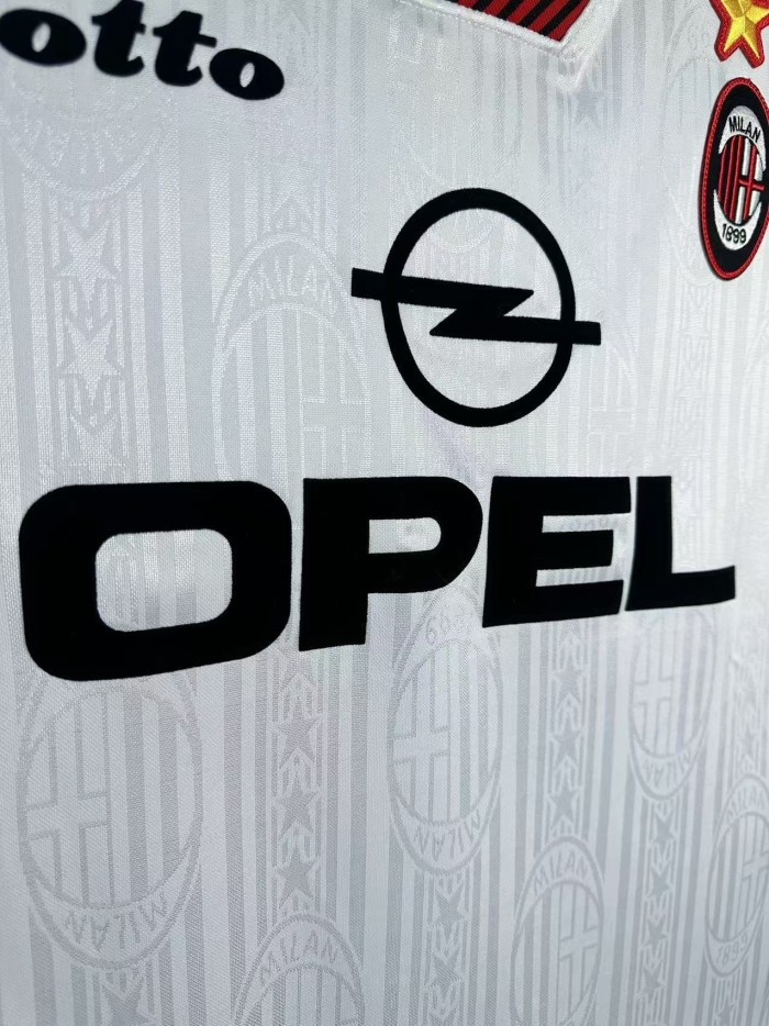 1997-98 ACM White Special Edition Retro Soccer Jersey