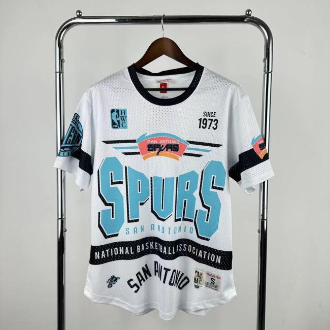 25-26 SA Spurs White Top Quality NBA Jersey