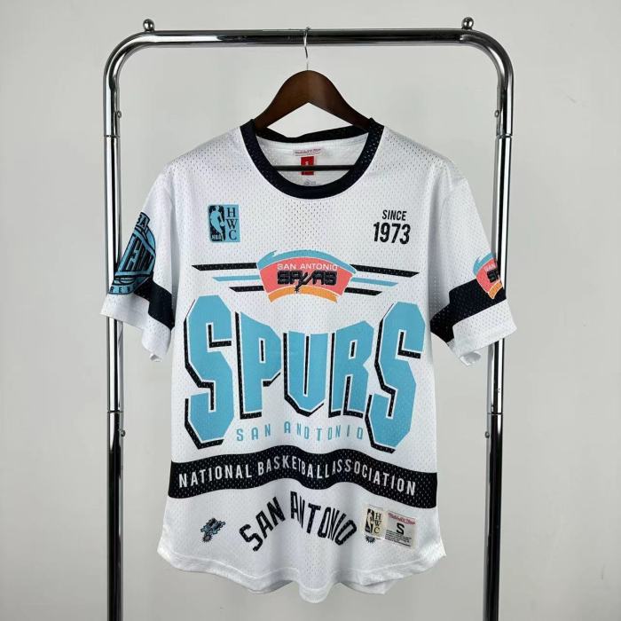 25-26 SA Spurs White Top Quality NBA Jersey