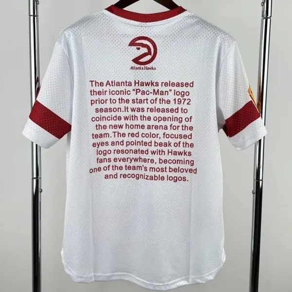 25-26 Hawks White Top Quality NBA Jersey