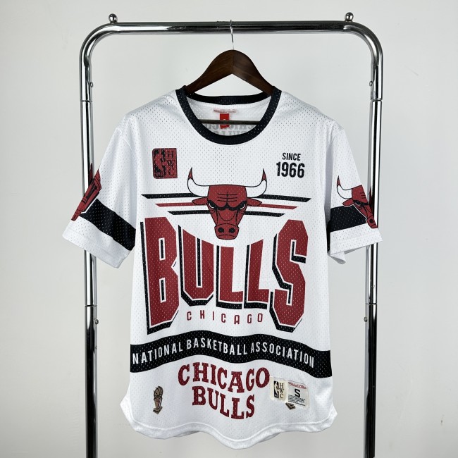 25-26 BULLS White Top Quality NBA Jersey