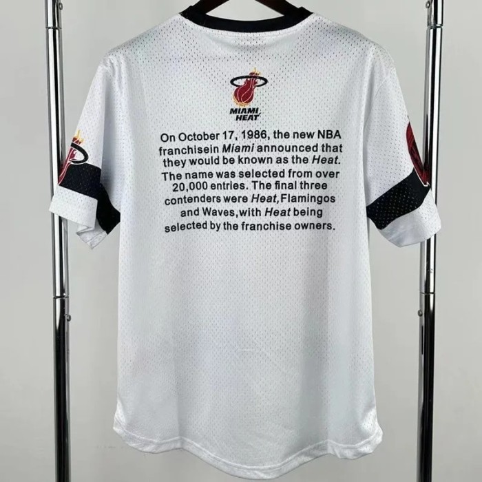 25-26 HEAT White Top Quality NBA Jersey