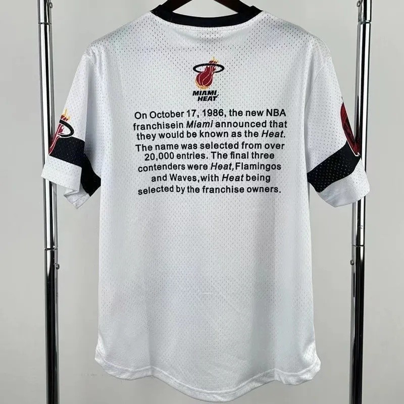 25-26 HEAT White Top Quality NBA Jersey