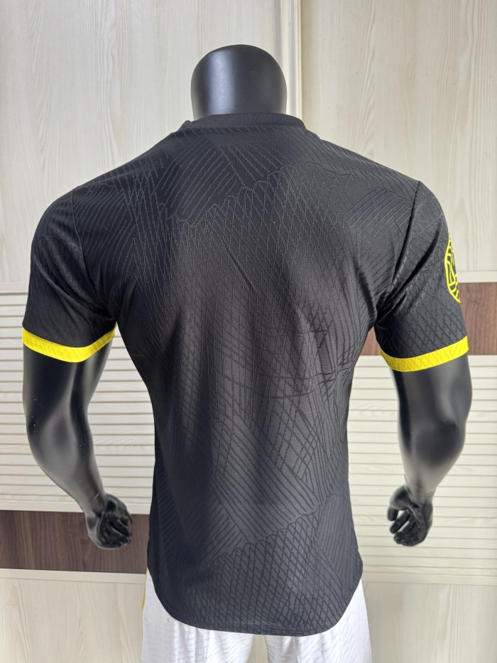 25-26 Morocco Black Player Version Soccer Jersey