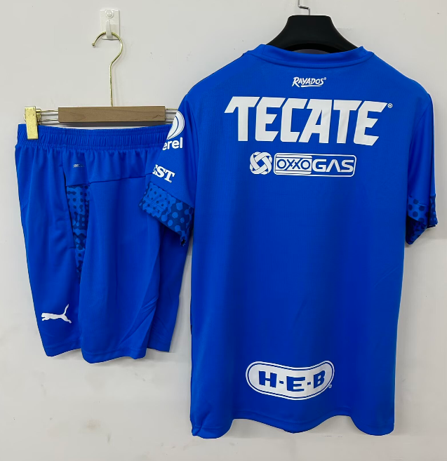 25-26 Monterrey Blue Training Short Suit