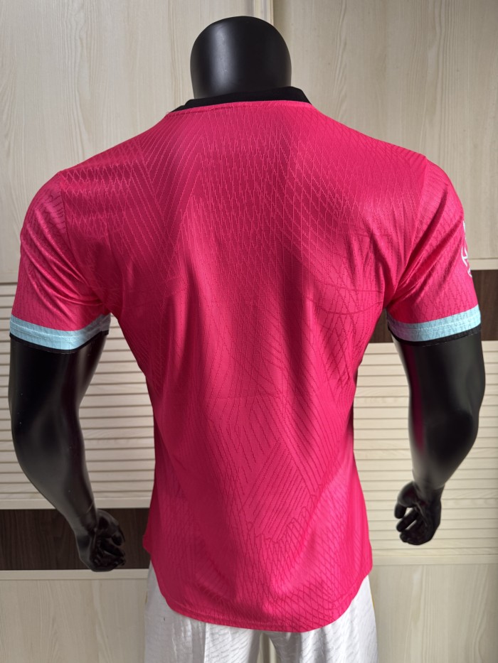 25-26 Morocco Pink Player Version Soccer Jersey