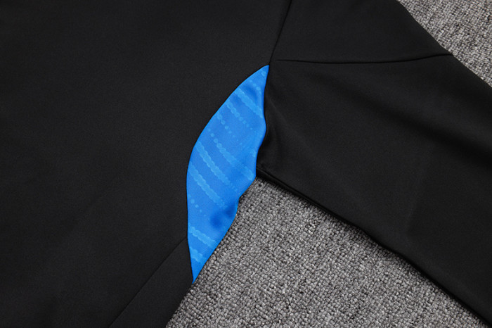 25-26 Man Utd Black Jacket Tracksuit