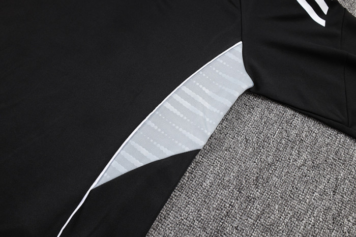 25-26 Algeria Black Half Pull Tracksuit (半拉链)