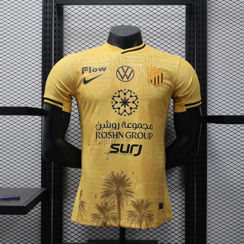25-26 Ittihad Second Away Player Version Soccer Jersey
