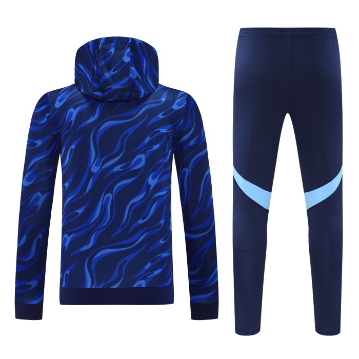 25-26 RMA Blue Camouflage Hoodie Tracksuit (卫衣套装)
