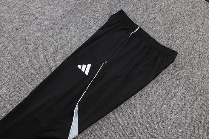 25-26 Algeria Black Half Pull Tracksuit (半拉链)